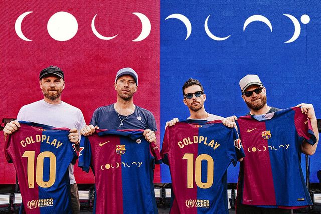 Barcelona revela camisola dos Coldplay para o clássico (foto)