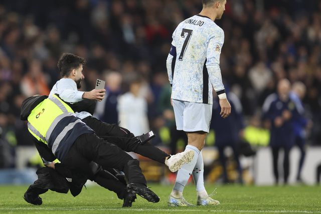 Adepto que invadiu Escócia-Portugal: «Corri para Ronaldo como um amante»