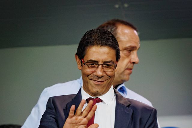 Rui Costa no Benfica-Estoril