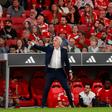 José Mourinho, treinador do Benfica, no Estádio da Luz