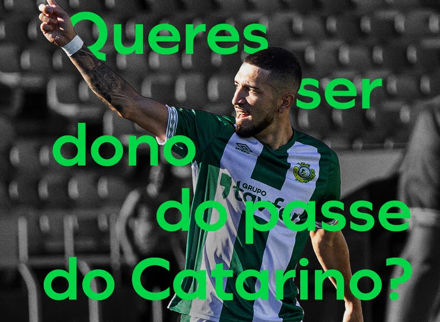 Setúbal vende passes! Catarino em leilão