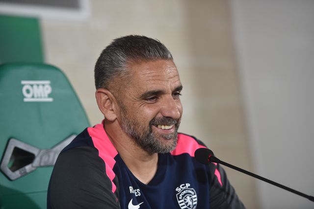 Rui Borges já fez a antevisão do jogo com o Santa Clara, para a Taça de Portugal - Foto: Miguel Nunes