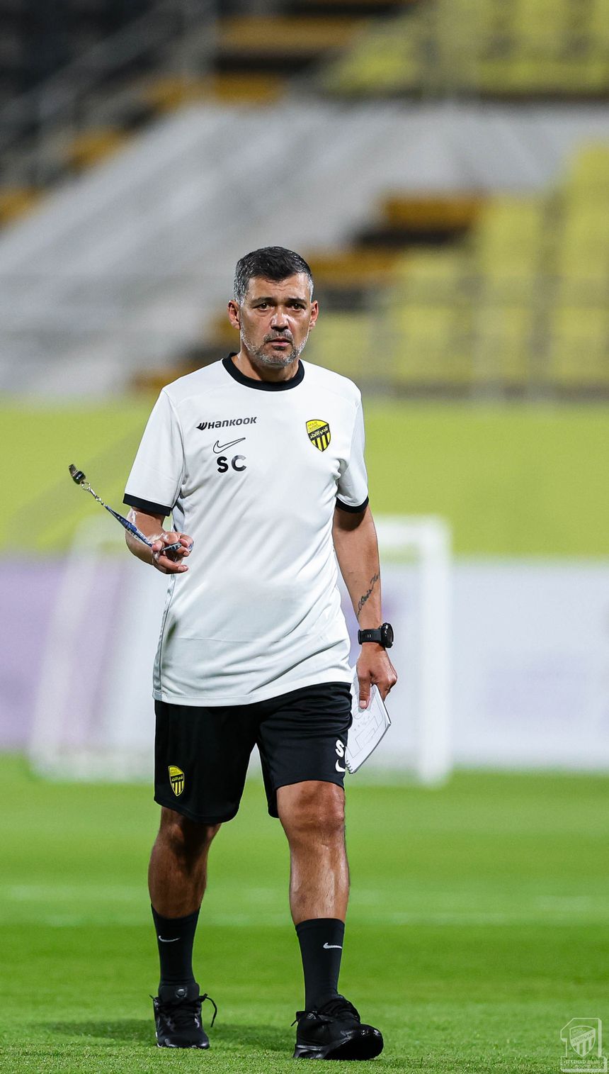Sérgio Conceição, treinador do Al Ittihad - Foto: Al Ittihad