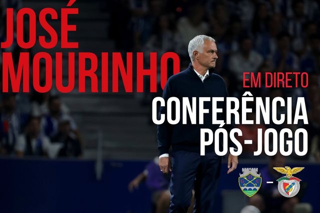 EM DIRETO: siga a análise de José Mourinho ao jogo em Chaves