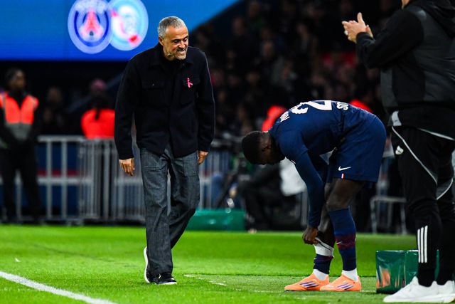 Luis Enrique, treinador do PSG