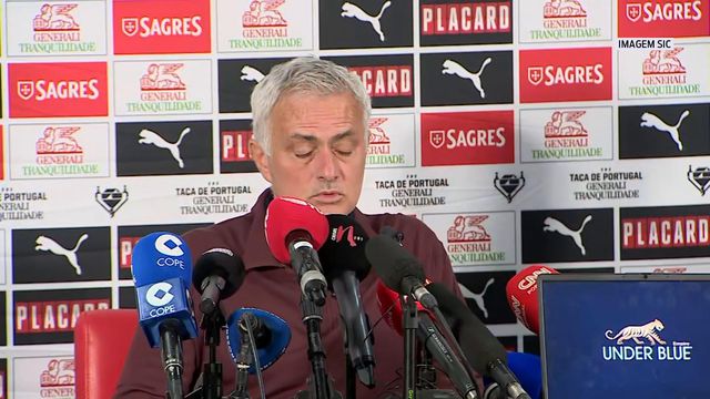 Mourinho recorda a última vez que esteve em Chaves