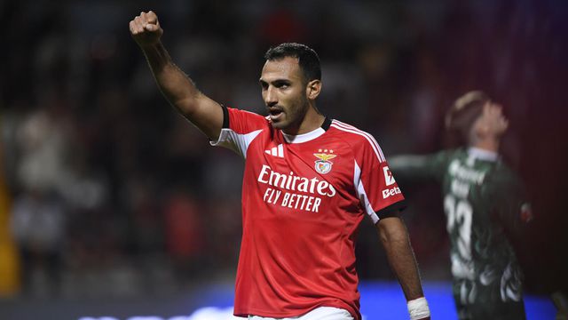 Pavlidis, ponta de lança do Benfica - Foto Miguel Lemos/Kapta+