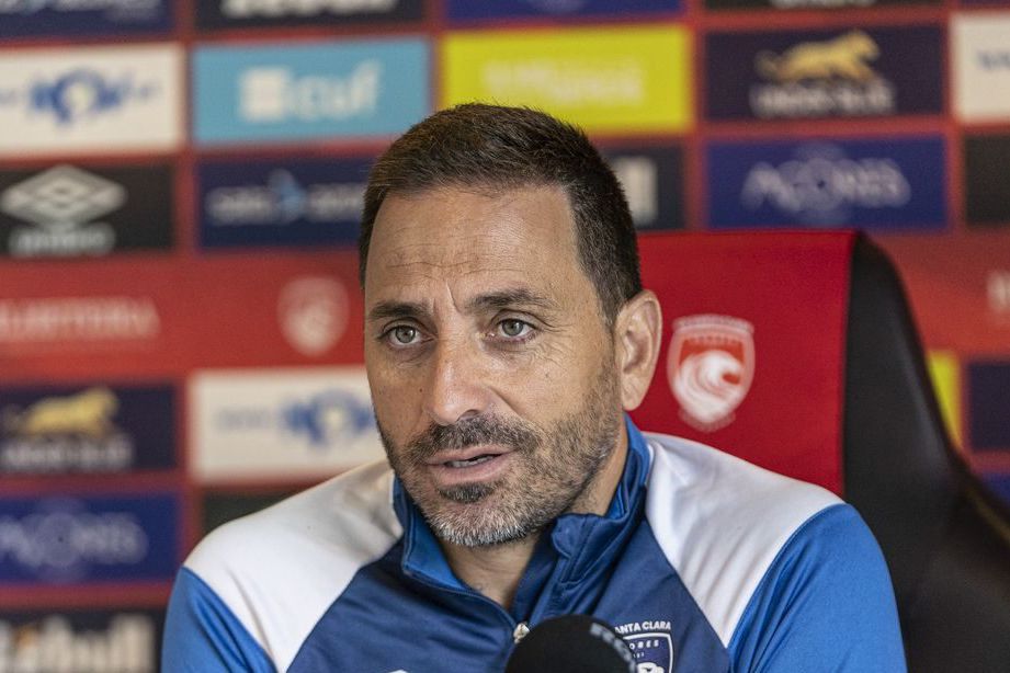 Vasco Matos, treinador do Santa Clara - Foto: Santa Clara