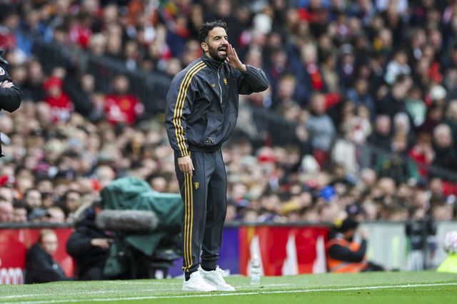 Ruben Amorim, treinador do Manchester United