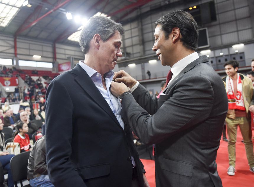 Rui Costa e João Noronha Lopes em 2023 - Foto: Sérgio Miguel Santos/A BOLA