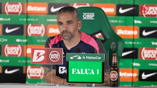 Rui Borges: «Ficámos sentidos, não fomos o Sporting que temos sido»