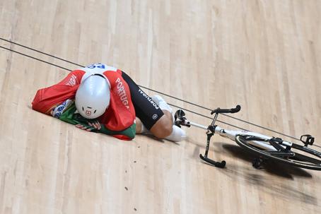 Iuri Leitão em êxtase após novo título mundial - foto: IMAGO