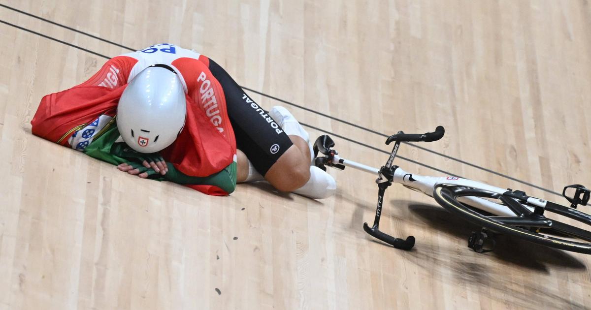Iúri Leitão wins second world omnium title with emotional celebration