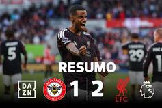 Cabeçada (e expulsão) mudou tudo e o Liverpool sorri em Londres (resumo)