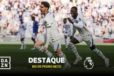 Xabi Alonso bem pode agradecer a Pedro Neto depois deste jogo