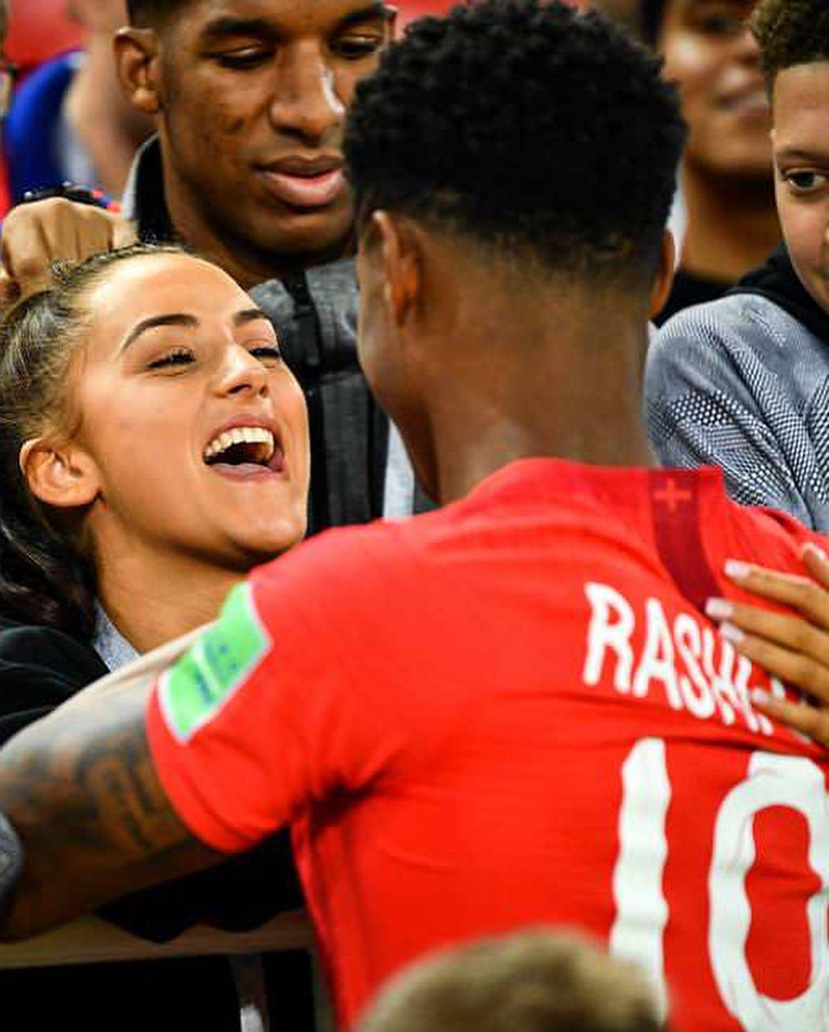 Lucia Loi é a companheira de Marcus Rashford