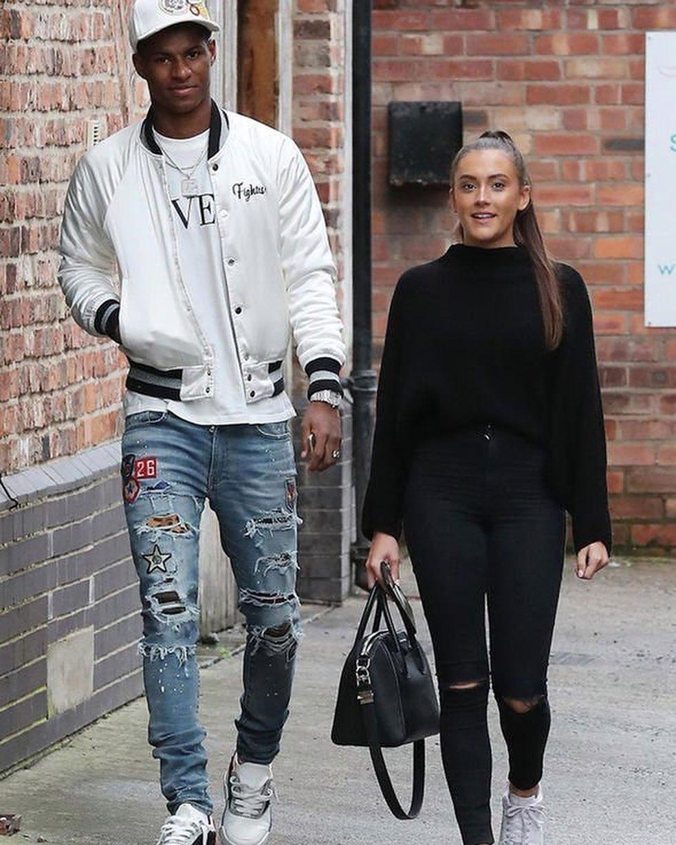 Lucia Loi é a companheira de Marcus Rashford