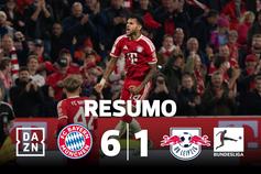 Bayern não conseguiu parar de marcar ao RB Leipzig (resumo)