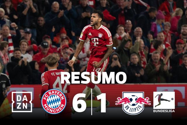 Bayern não conseguiu parar de marcar ao RB Leipzig (resumo)