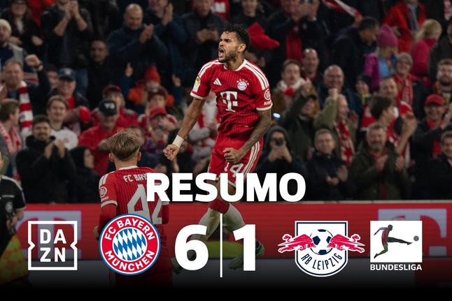 Bayern não conseguiu parar de marcar ao RB Leipzig (resumo)