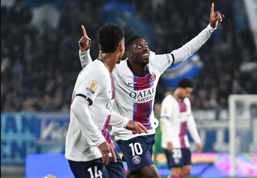 Dembélé imparável - Foto: Ligue 1/X