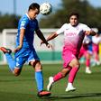 Zekri em ação em Alcochete, contra o Gil Vicente - Foto: FPF