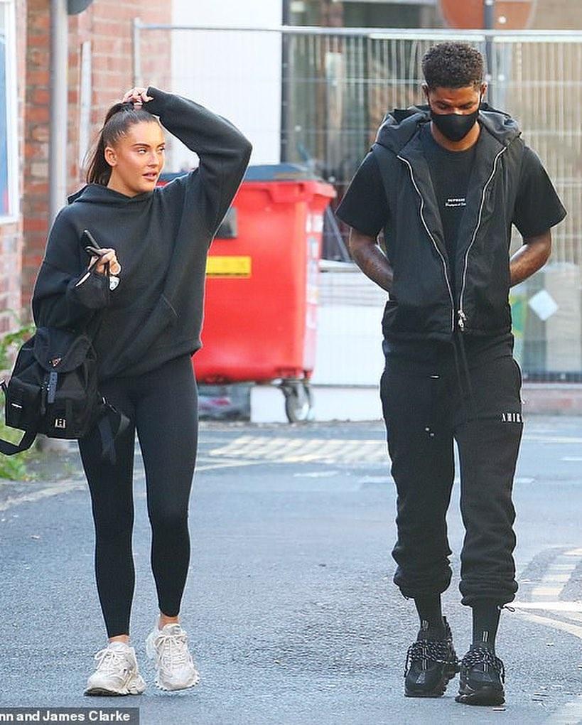 Lucia Loi é a companheira de Marcus Rashford