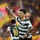 Aao minuto 22 do jogo com o Lens, que os verdes e brancos acabariam por vencer por 2-0, Suárez fez o 1-0 - Foto: IMAGO