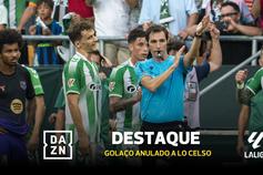 Golo monumental de Lo Celso ao Barcelona anulado pelo VAR
