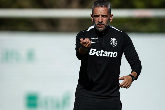 Rui Borges quer continuar boa campanha na Champions - Foto: SPORTING CP