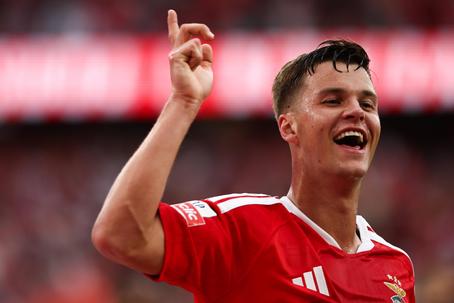 Samuel Dahl, lateral-esquerdo do Benfica (foto: Imago)