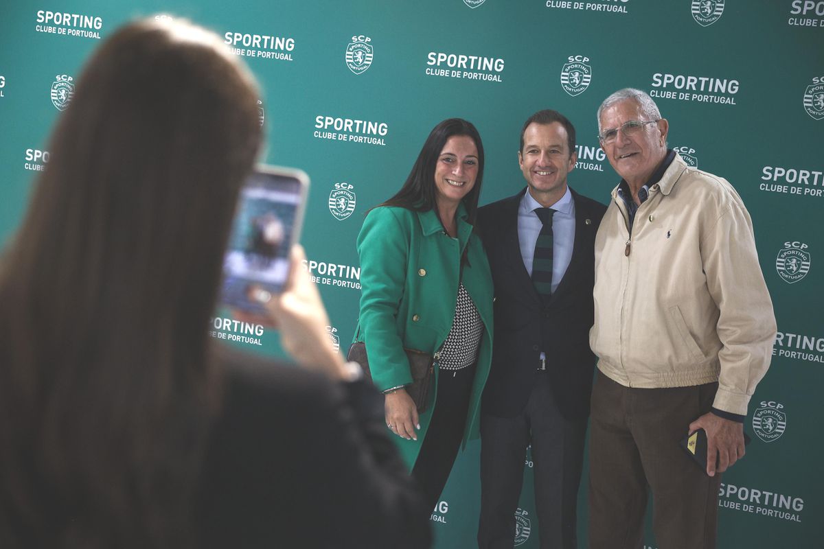 Sporting: Varandas muito acarinhado em cerimónia com sócios (fotogaleria)