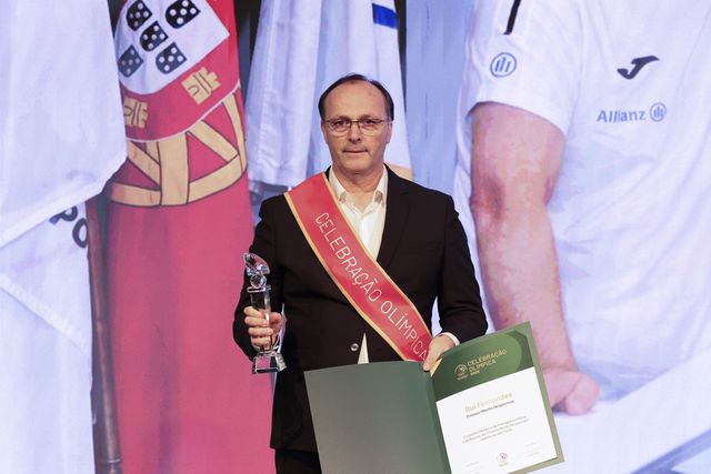 Rui Fernandes na Celebração Olímpica 2025      Fotografia COP/Francisco Paraíso