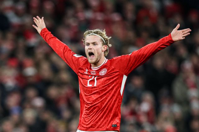 Hjulmand está na seleção da Dinamarca - Foto: IMAGO