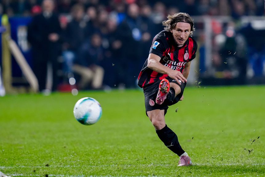Luka Modric tem brilhado no meio-campo do Milan, aos 40 anos