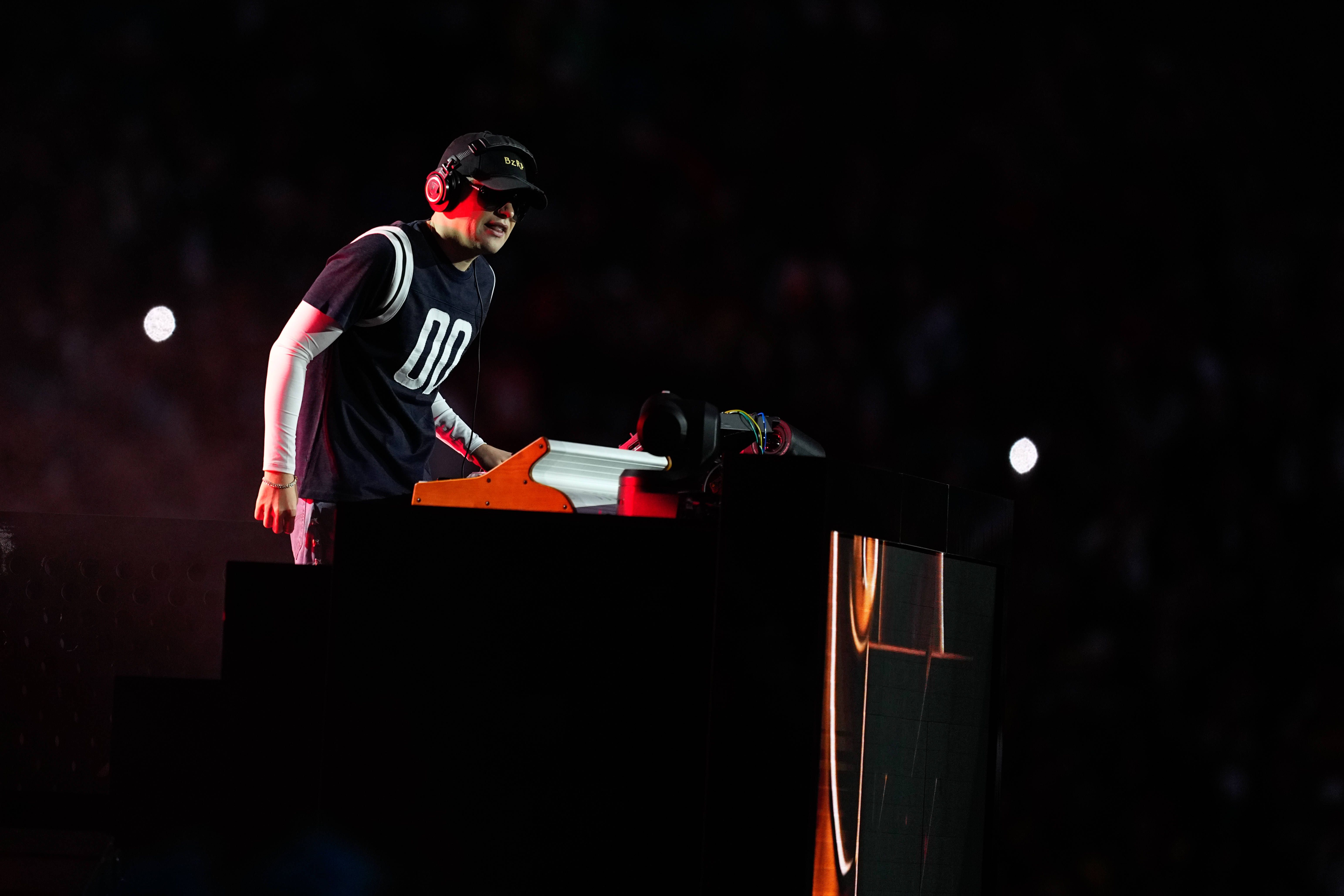 Bizarrap foi uma das atrações do jogo da NFL em Madrid - Foto: IMAGO