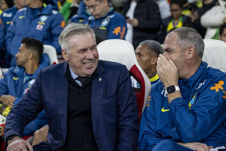Carlo Ancelotti, selecionador do Brasil