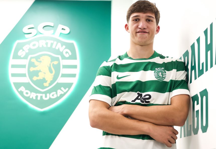 Diogo Martins joga nos sub-19 e nos sub-23 - Foto: SPORTING CP