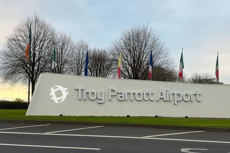 X do Troy Parrott International Airport