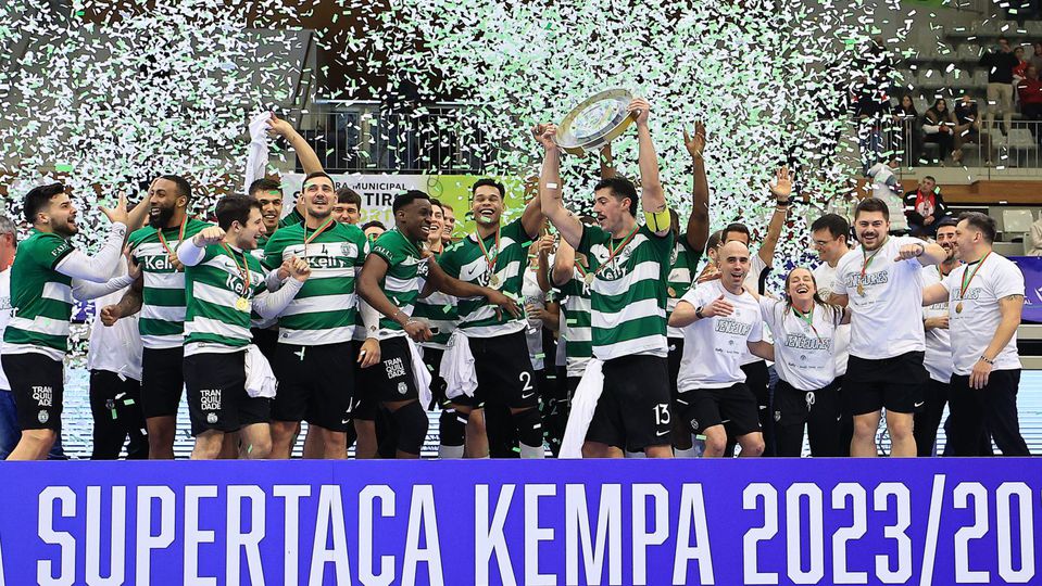 Sporting vence Benfica e conquista a Supertaça