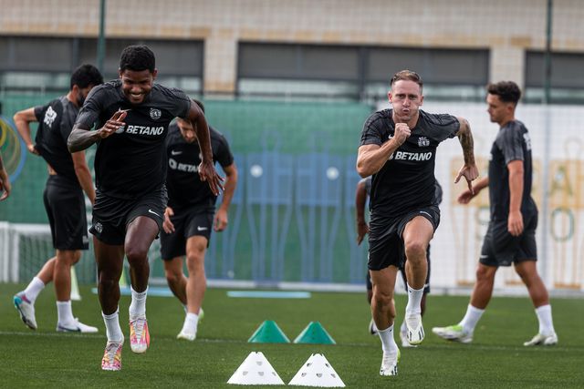 O onze provável do Sporting para o clássico