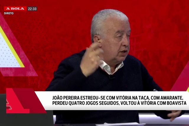 «Ainda não deu para ver o verdadeiro valor de João Pereira»