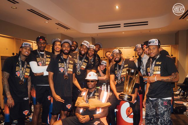 New York Knicks conquistam a NBA Cup - Foto: X/NYKnicks