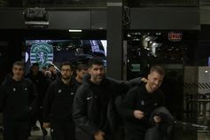 A partida do Sporting para os Açores