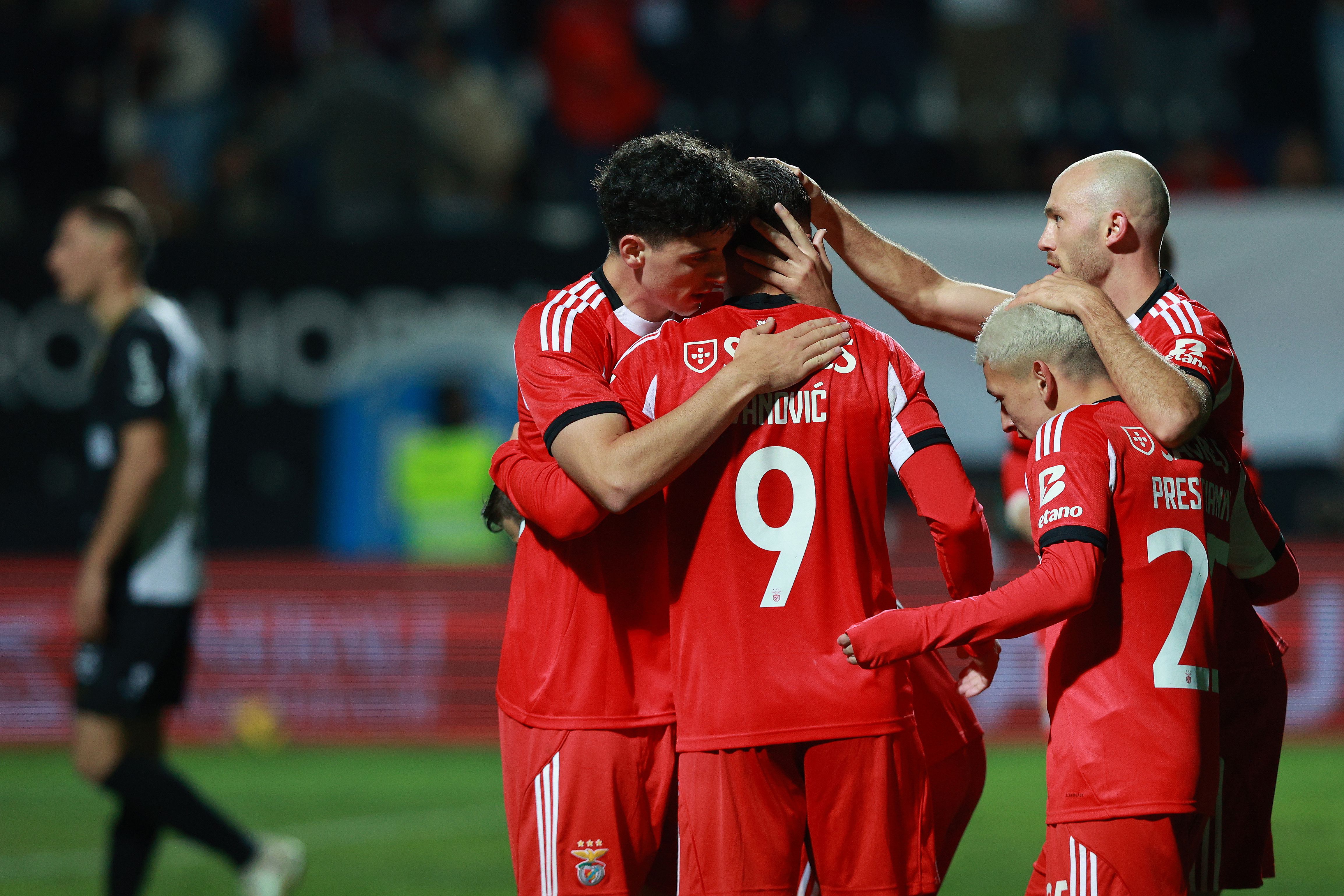 Festejos do Benfica frente ao Farense - Foto: Carlos Vidigal Jr. / Kapta+
