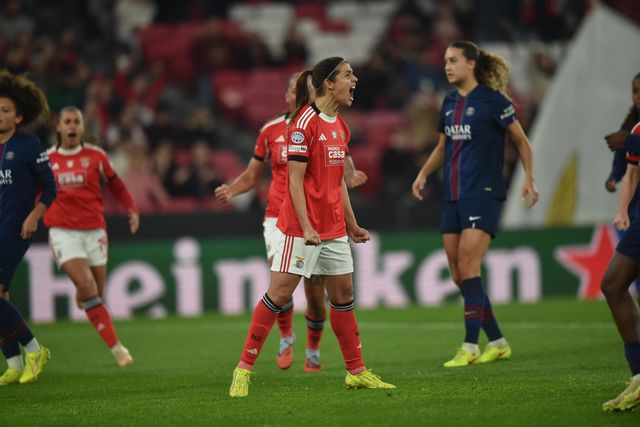 Benfica-PSG: águias concluem participação na Champions feminina com segunda igualdade