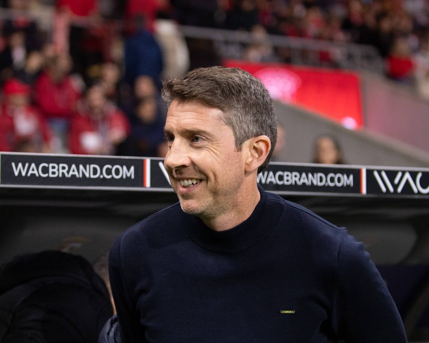 Vasco Seabra voltou a sorrir após a vitória sobre o Alverca 
(Foto Imago)