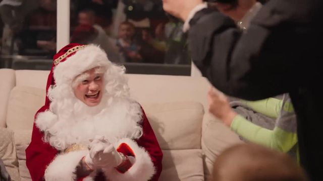 Olha quem se vestiu de Pai Natal em Manchester...