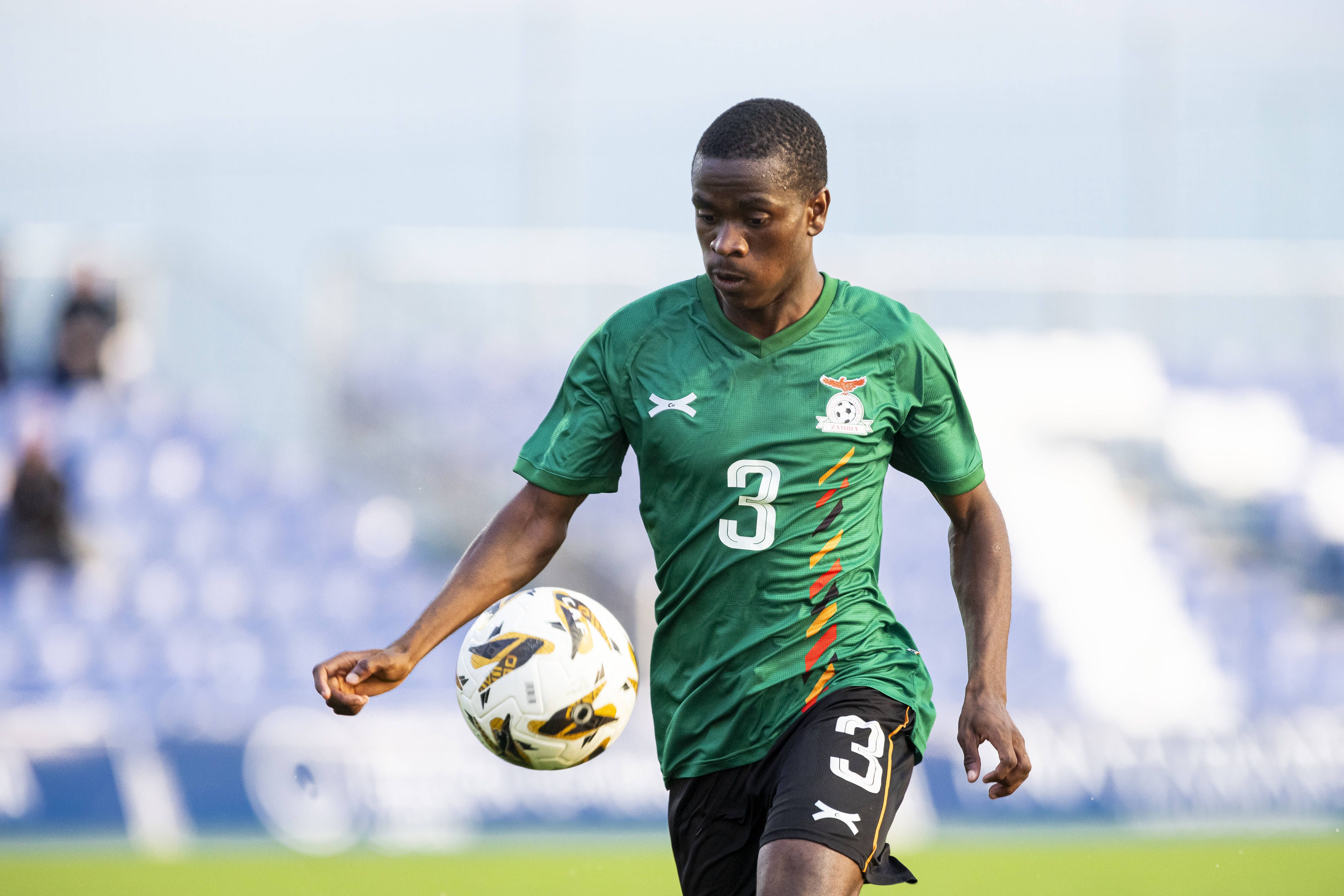 Zâmbia. 1% de hipóteses de vitória; 2.9% de chegar à final; 8.9 % de chegar às meias-finais; 21.3% de chegar aos quartos de final Foto Imago