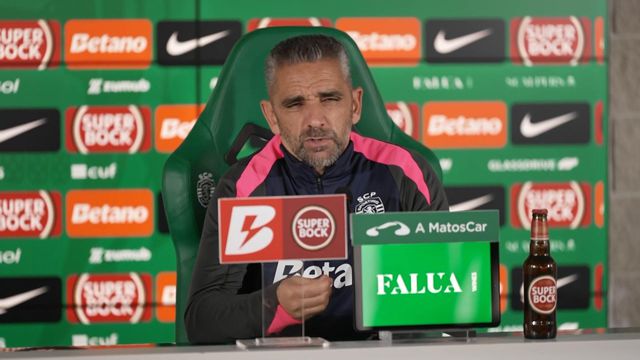 Rui Borges: «Estabilidade emocional é sempre importante»